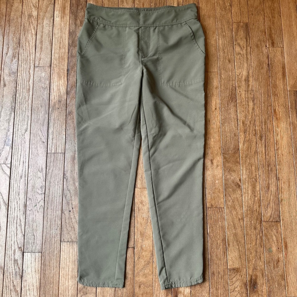 Sherpa Adventure Gear Hiking Pants Women Small UPF 50+ Recycled Olive Green